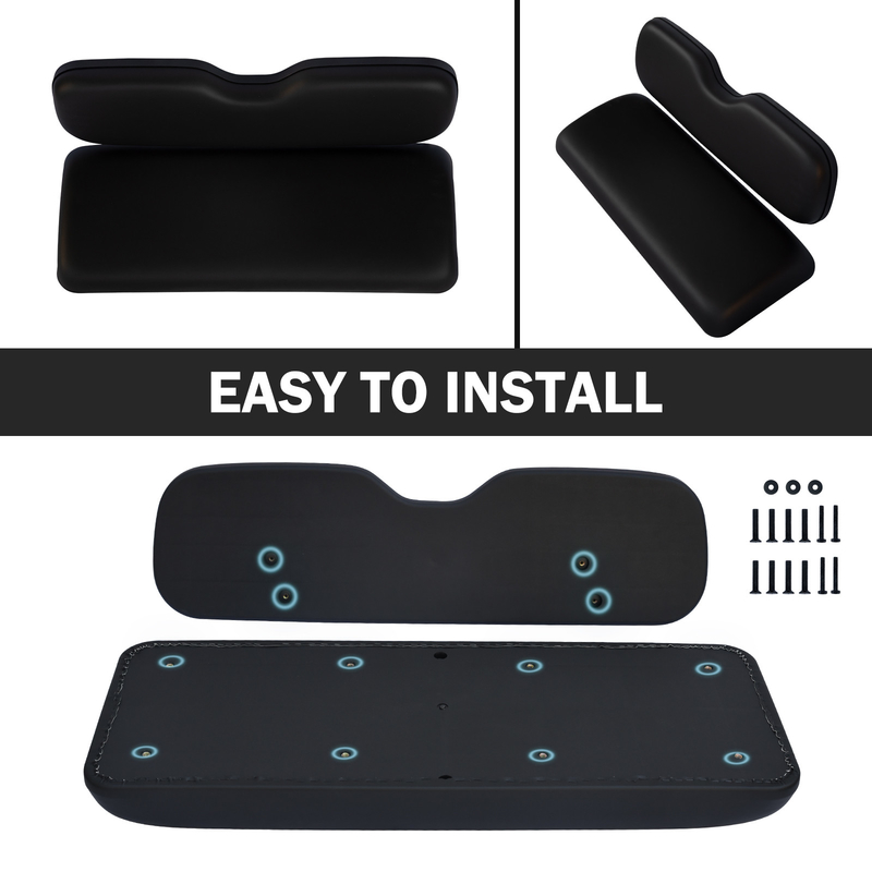 وسائد بديلة لمقعد عربة الجولف الخلفي العالمي من ShuRan لـ EZGO/Club Car/Yamaha