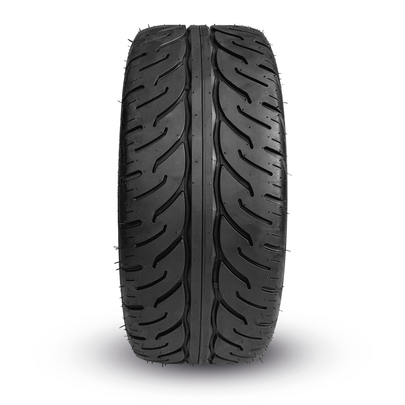 215/40R 15 بوصة عربة جولف سوداء متطاطية العجلات والإطارات سهلة التثبيت