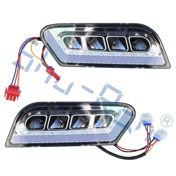طقم إضاءة LED فاخر لعربة الجولف Club Car Tempo مع إضاءة متغيرة RGB