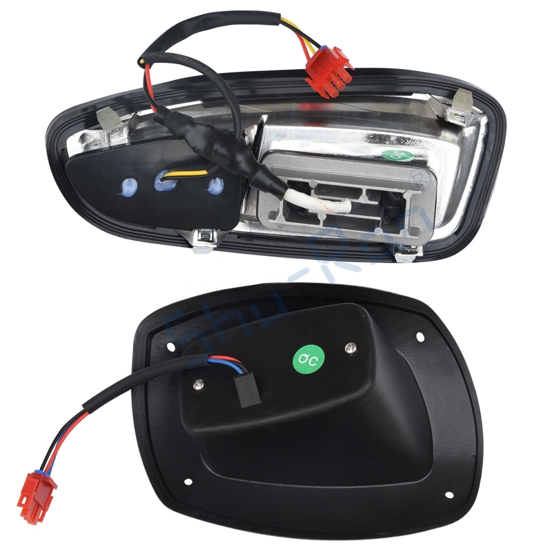طقم إضاءة فاخرة لمركبة الجولف LED لـ EZGO RXV مصباح أمامي LED وضوء خلفي LED