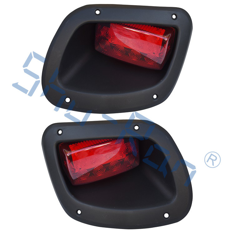 طقم إضاءة LED فاخر لعربة الجولف يناسب EZGO Freedom TXT 2014-Up (بنزين وكهرباء) مع طقم ترقية إضاءة فاخر عالمي
