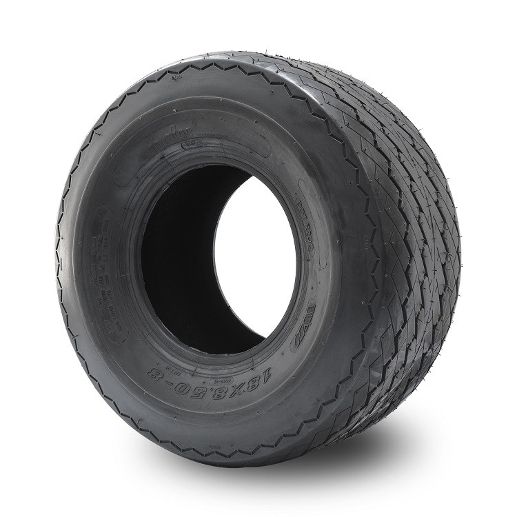 إطارات عربة غولف 18x8.50-8، إطارات جزازة العشب، 4 طبقات، بدون أنبوب، مجموعة من 4