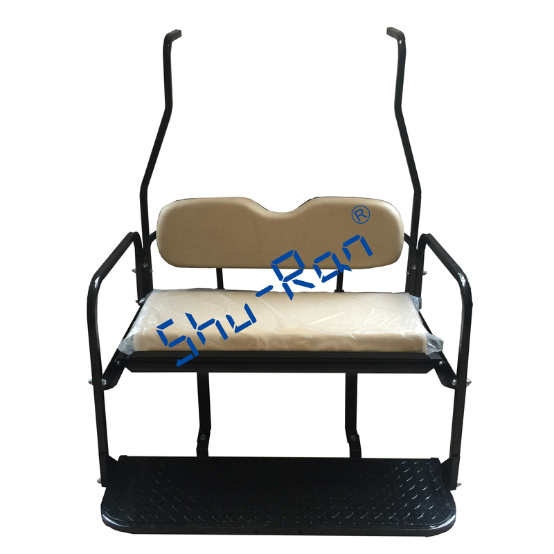 ملحقات عربة الغولف مجموعة مقعد خلفي قلاب 4 لسيارة Club Car DS - Buff