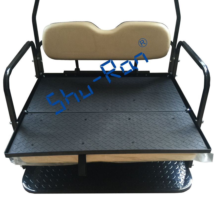 ملحقات عربة الغولف مجموعة مقعد خلفي قلاب 4 لسيارة Club Car DS - Buff