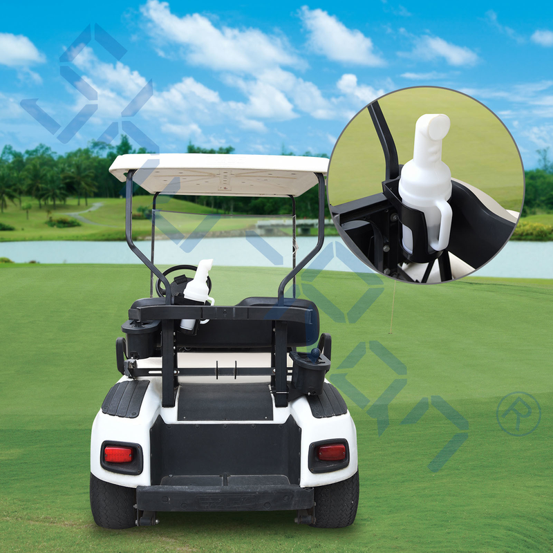 زجاجة رمل عربة الغولف العالمية مع حامل لسيارات النادي و EZGO و Yamaha